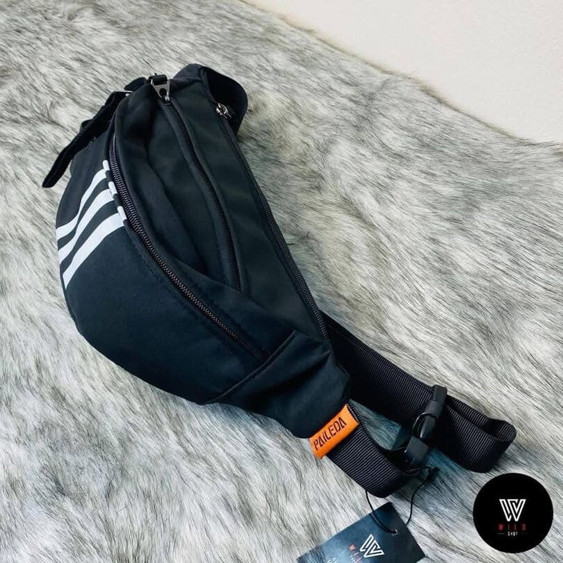 স্টাইলিশ মাল্টি-ফাংশনাল ওয়েস্ট ব্যাগ / ক্রসবডি ব্যাগ - Image 2