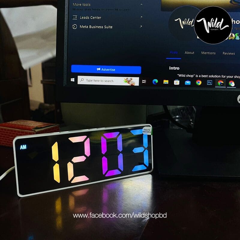 Digital LED clock