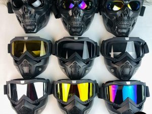 Goggle and Skull Mask