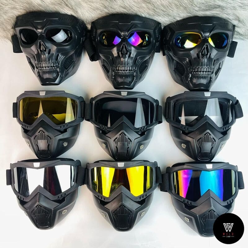 Goggle and Skull Mask